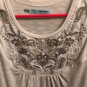 Maurices Tops - Beaded tank top Maurices Tops - Beaded tank top